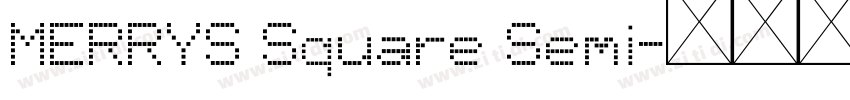 MERRYS Square Semi字体转换